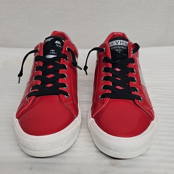 Vintage Havana Red and Silver Sneakers - Picture 2 of 10